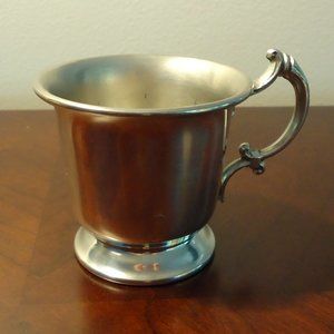 English Pewter Cup Vintage
